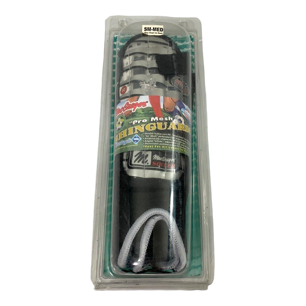 Macgregor Pro Mesh Soccer‎ Shinguards Small-Medium for Players Up to 5'